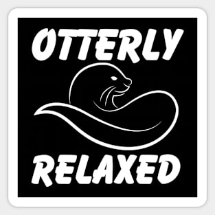 Otterly Relaxed Sticker